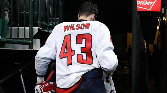 Tom Wilson first game back